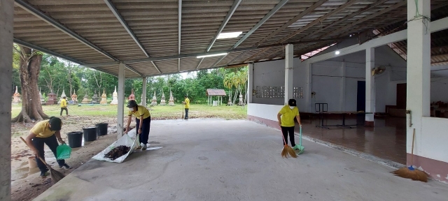 กิจกรรมวันสิ่งแวดล้อมไทย Big Cleaning Day (วัดควนโก)