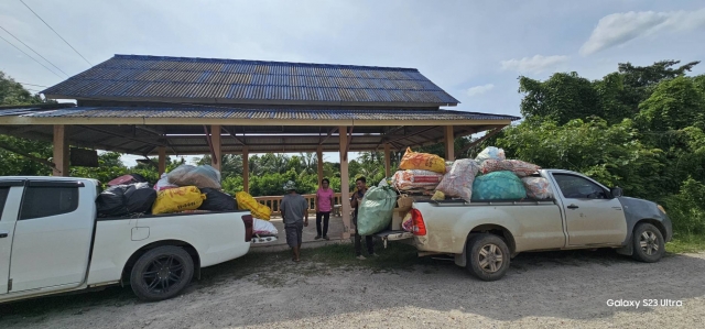 ธนาคารขยะบ้านทอนโดน ประจำเดือนกันยายน 2567
